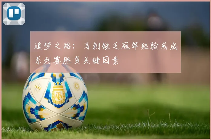 追梦之路：马刺缺乏冠军经验或成系列赛胜负关键因素