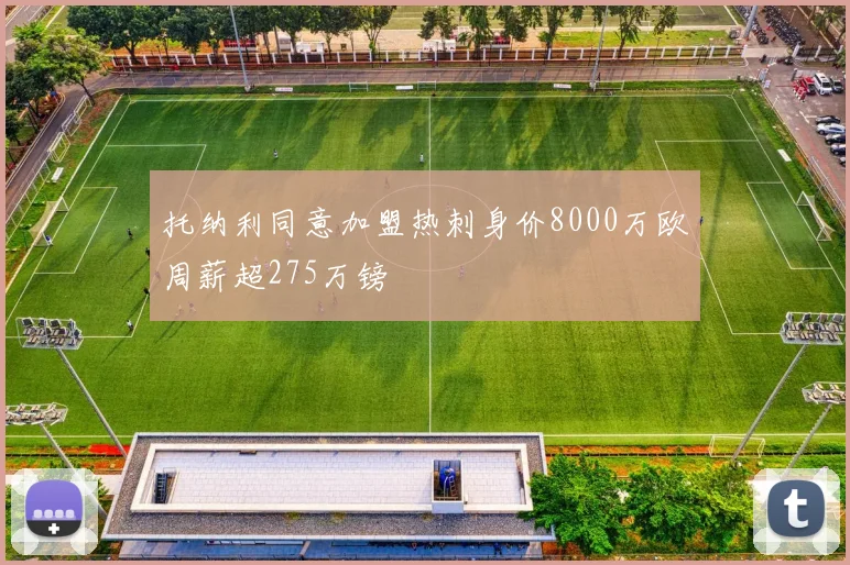 托纳利同意加盟热刺身价8000万欧周薪超275万镑