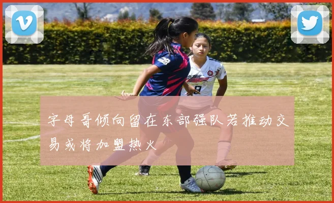 字母哥倾向留在东部强队若推动交易或将加盟热火